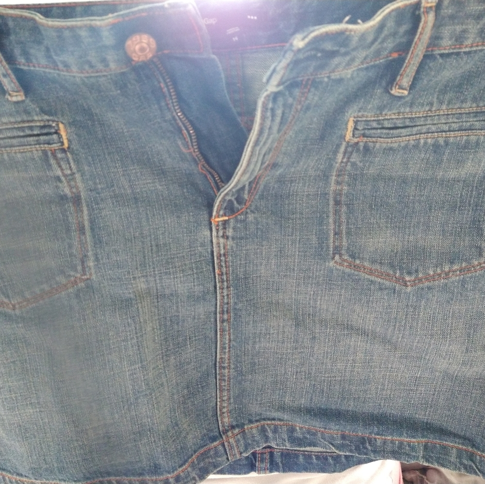 Gap Blue Jean Skirt SIZE 14 WOMENS